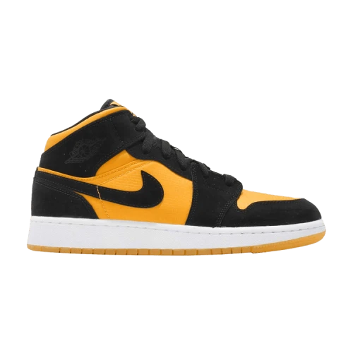 Air Jordan 1 Mid SE GC GS 'University Gold'