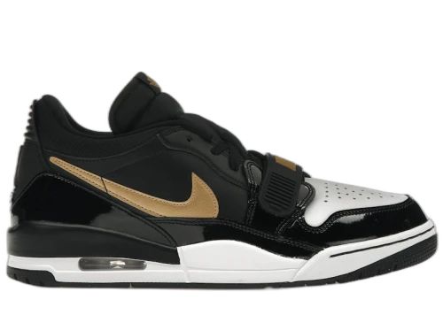 Jordan Legacy 312 Low Black Metallic Gold