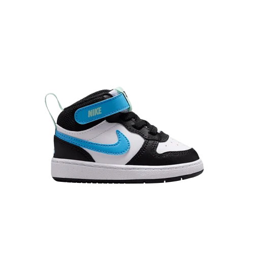 Nike Court Borough Mid 2 TD 'White Black Arctic Green'