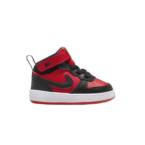 (TD) Nike Court Borough Mid 2 'University Red Black'