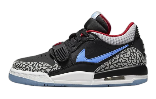 Jordan Legacy 312 Low Black Valor Blue (GS)