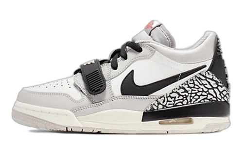 Jordan Legacy 312 Low Tech Grey Fire Red Black (GS)