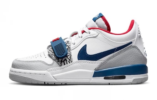 Jordan Legacy 312 Low White French Blue University Red (GS)