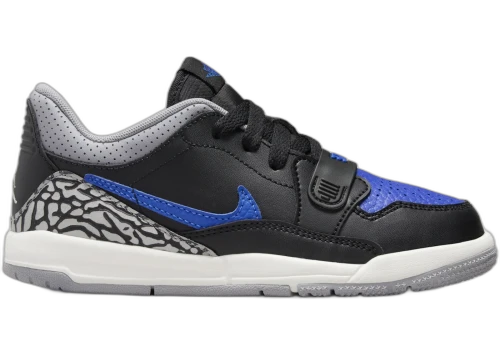 Jordan Legacy 312 Low Black White Cement Grey Game Royal (PS)
