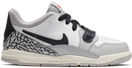 Jordan Legacy 312 Low Tech Grey Fire Red Black (PS)
