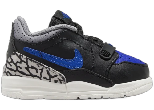 Jordan Legacy 312 Low Black White Cement Grey Game Royal (TD)