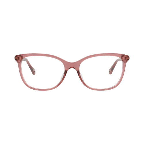 Chloé Round-Frame Bio Acetate Optical Frames 'Pink Pink Transparent'
