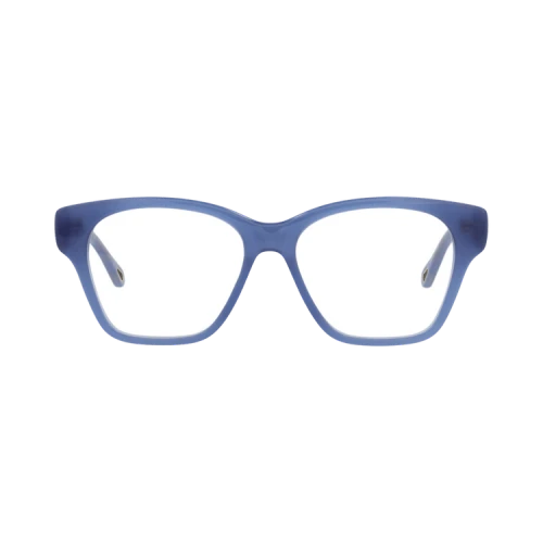 Chloé Square-Frame Bio Acetate Optical Frames 'Blue Blue Transparent'