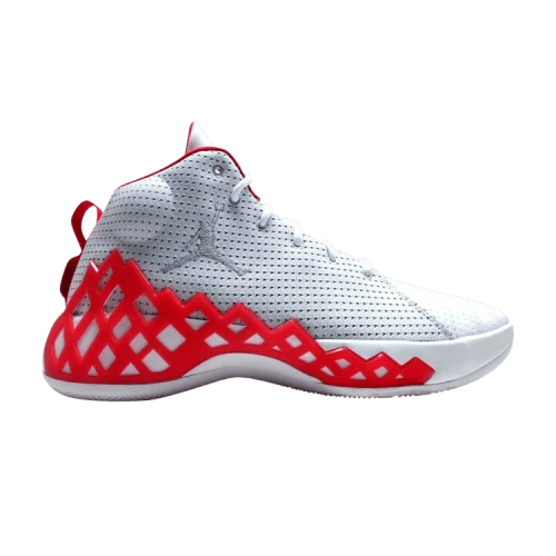 Air Jordan Jumpman Diamond Mid TB 'White University Red'