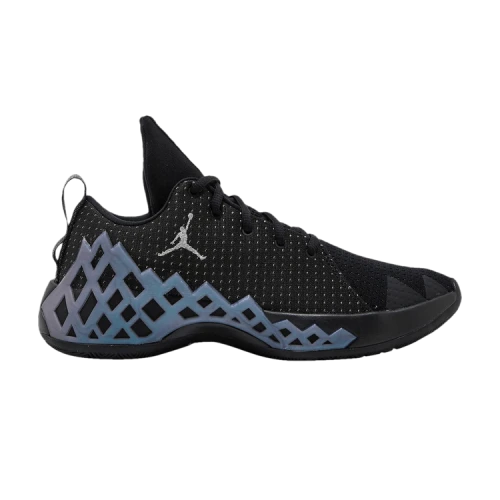 Air Jordan Jumpman Diamond Low 'Black Metallic Silver'