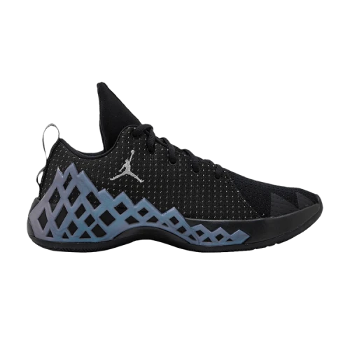 Air Jordan Jumpman Diamond Low PF 'Black Metallic Silver'