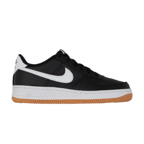 (GS) Nike Air Force 1 Low 'Black Gum'