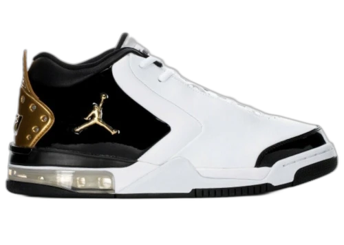 Jordan Big Fund Premium White Metallic Gold