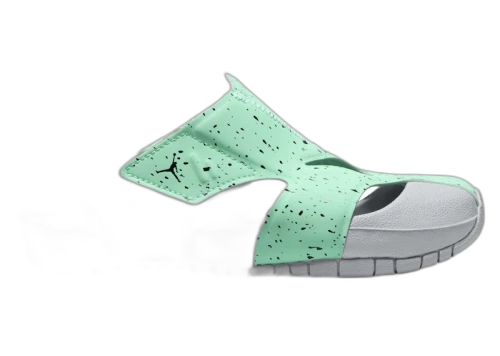Jordan Flare Green Glow Wolf Grey White Black (PS)