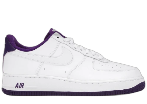 Nike Air Force 1 Low '07 White Voltage Purple