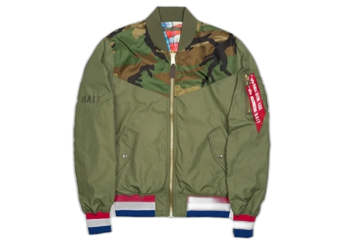 Alpha Industries x BAIT x GI Joe L2B Scout Military Reversible Jacket Green/Olive