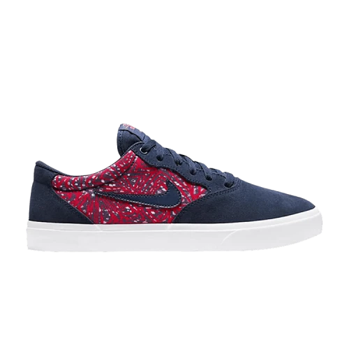 Nike Chron Solarsoft Premium SB 'Midnight Navy Red'