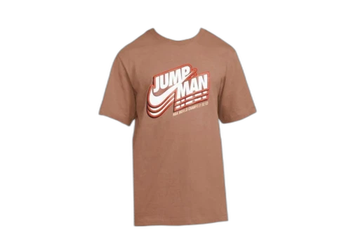 Jordan Air Jumpman T-shirt Archaeo Brown/Metallic Gold