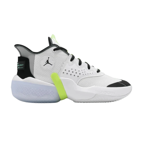 Air Jordan React Elevation 'White Green Glow'