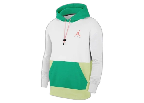 Jordan Jumpman Air Fleece Hoodie White/Green