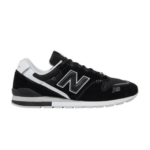 New Balance 996 Black Grey Stitch