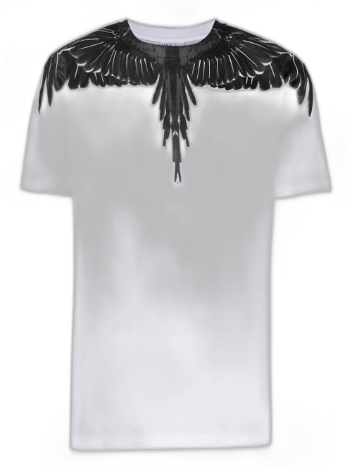 Marcelo Burlon Wings Print T-Shirt White/Black