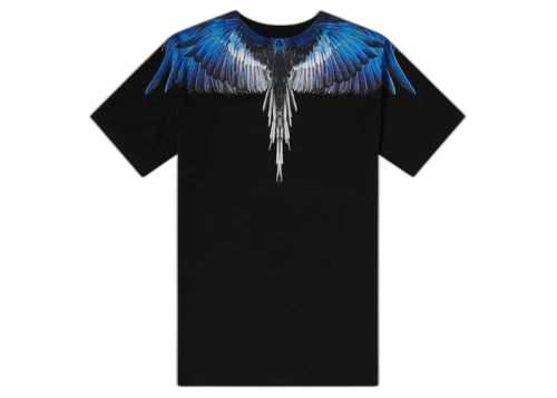Marcelo Burlon Wing T-Shirt Black Blue