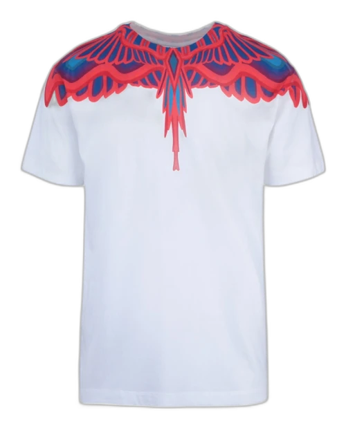 Marcelo Burlon Curves Wings NC T-shirt White Multi