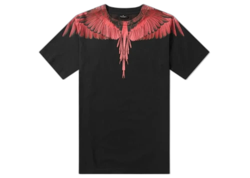 Marcelo Burlon Wing T-Shirt Black Red
