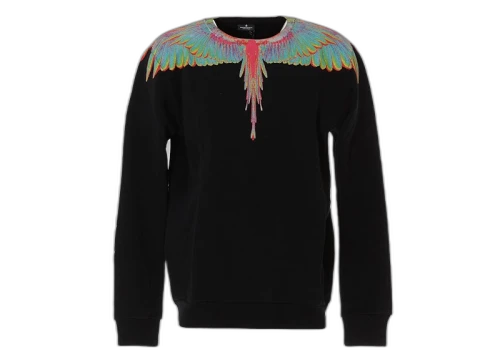 Marcelo Burlon Wing Sweatshirt Black Multi
