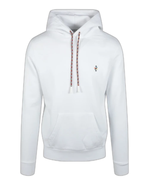 Marcelo Burlon Colorful Cross Hoodie White