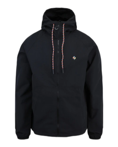Marcelo Burlon Colorful Cross Windbreaker Black