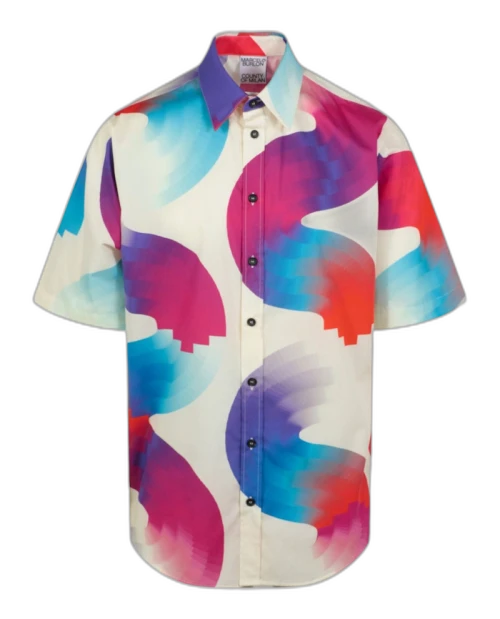Marcelo Burlon Cross Waves Shirt Multi