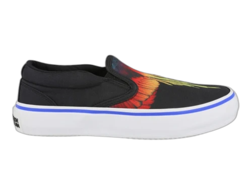 Marcelo Burlon Icon Wing Slip-On Sneaker Black Multi