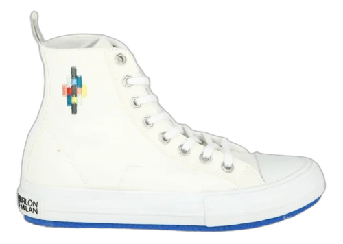 Marcelo Burlon Vulcanized High-Top White Multi