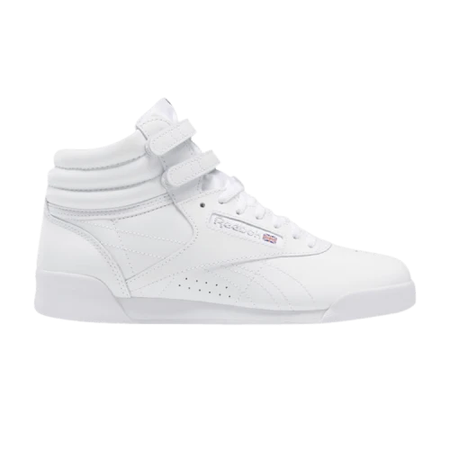 Reebok Freestyle High J 'White Silver'
