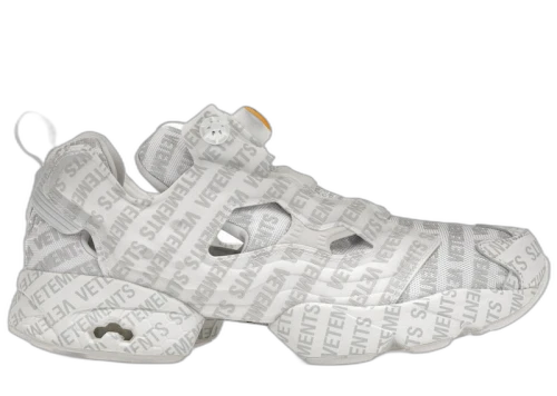 Reebok Instapump Fury Vetements Emoji White