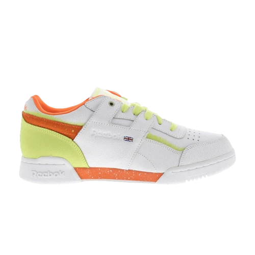 Montana Cans x Reebok Workout Plus 'White Pure Orange Poison'
