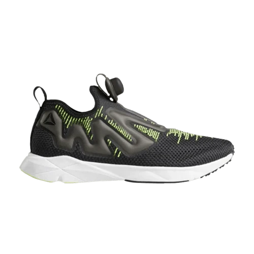 Reebok Pump Supreme EMB 'Black Neon Lime' Sample