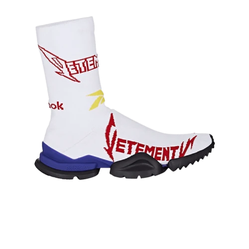 Vetements x Reebok Sock Pump High Top 'White Red'