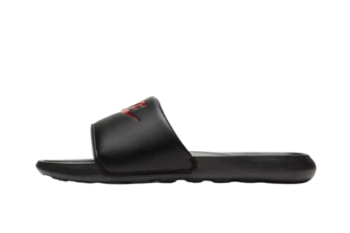 Nike Victori One Slides 'Black Red'