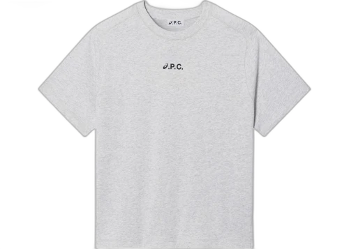 ASICS x APC Wind T-Shirt Pale Heather Gray