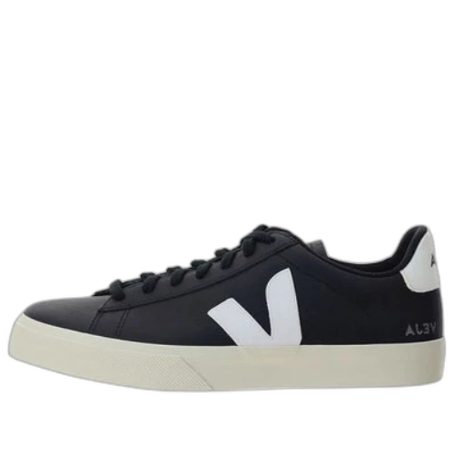 Veja Campo Leather Lace-Up 'Black White'