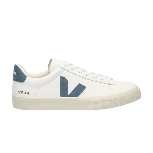 Veja Campo Chromefree Lace-Up Sneakers 'White Blue'