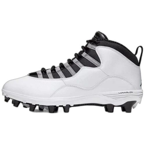Jordan 10 TD Mid White Black Metallic Gold