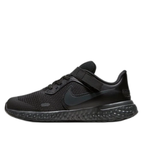 (PS) Nike Revolution 5 FlyEase 'Triple Black'