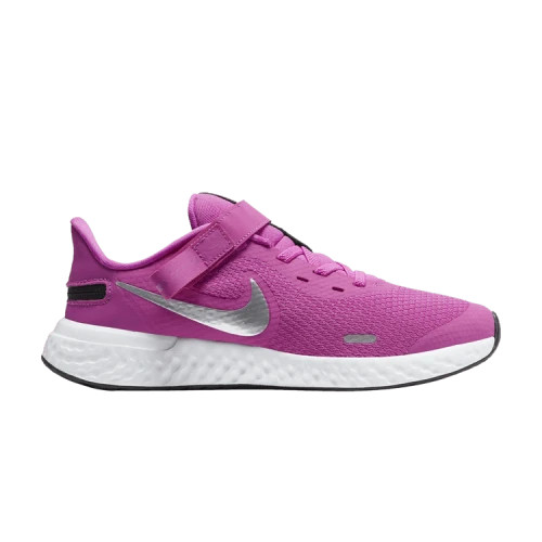 Nike Revolution 5 FlyEase GS 'Active Fuchsia'