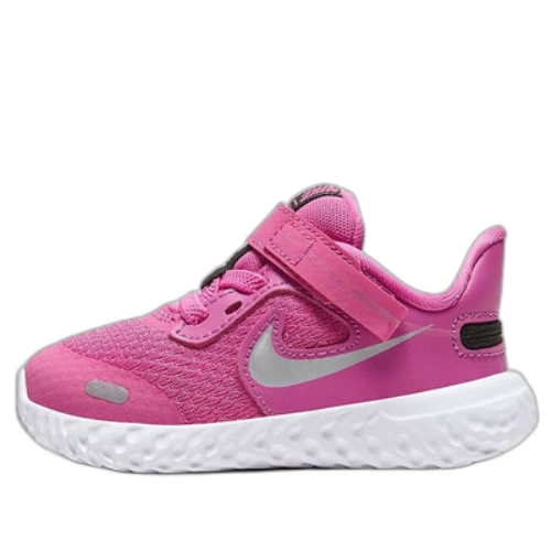 (TD) Nike Revolution 5 FlyEase 'Pink White'