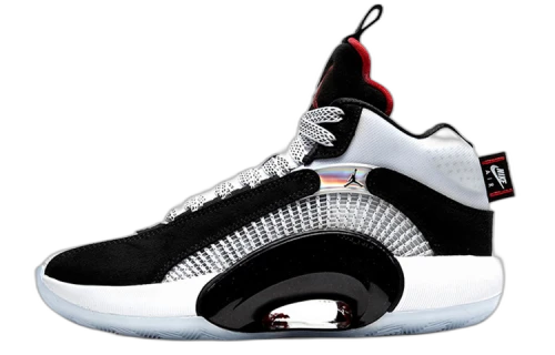 Jordan XXXV Black White Chile Red (GS)