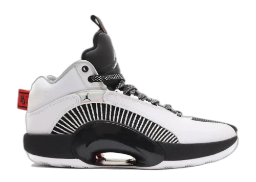 Jordan XXXV White Metallic Silver Black (GS)